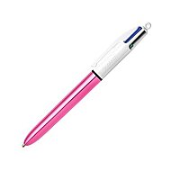 BİC 4 COLORS SHİNE FONKSİYONLU TÜKENMEZ KALEM M PEMBE (902128)(982875) - BİC