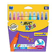Bic Kids Visa Fırça Uçlu Keçeli Kalem 10 Renk (828964)(8289641) - 3