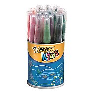 BİC KİDS VİSA FIRÇA UÇLU KEÇELİ KALEM 18 RENK (828965)(8289651) - BİC