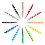 BİC KİDS COULEUR YIKANABİLİR XL KEÇELİ KALEM 12 RENK (8289661)(8289663) - BİC (1)