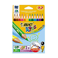Bic Evolution Jumbo Kuru Boya 12 Renk (8297356)(82973511) - BİC (1)