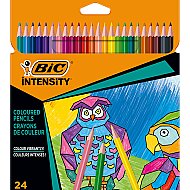 BİC COLOR İNTENSİTY UP ÜÇGEN KURU BOYA 24 RENK (950528)(9641482) - BİC