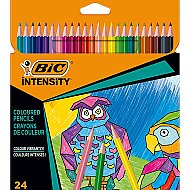 BİC COLOR İNTENSİTY UP ÜÇGEN KURU BOYA 24 RENK (950528)(9641482) - BİC