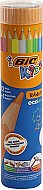 BİC EVOLUTİON JUMBO KURU BOYA 12+1 RENK (958192) - BİC