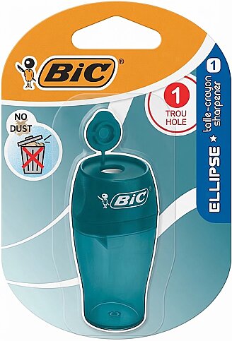 BİC ELLİPSE KAPAKLI KALEMTRAŞ BLİSTER (9373901) - 1