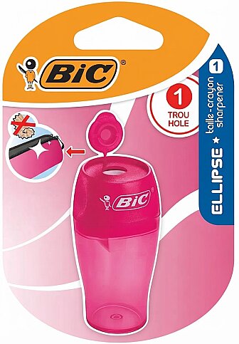 BİC ELLİPSE KAPAKLI KALEMTRAŞ BLİSTER (9373901) - 2