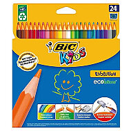 BİC EVOLUTİON KURU BOYA 24 RENK KARTON KUTU (929733) - BİC