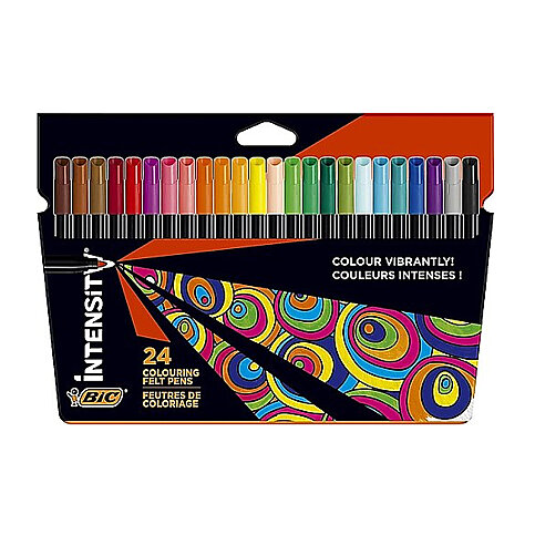 Bic İntensity Keçeli Kalem 24 Renk (978035)(998417)(978035) - 2