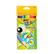 Bic Kids Aquacouleur Kuru Sulu Boya 12 Renk (8575613)(8575615) - BİC