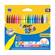 BİC KİDS SİLİNEBİLİR PASTEL BOYA 18 RENK (829771)(8297714) - 3