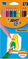 BİC KİDS TROPİCOLORS KURU BOYA 12 RENK (83256610)(83256611) - BİC