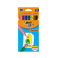 BİC KİDS TROPİCOLORS KURU BOYA 12 RENK (83256610)(83256611) - 4