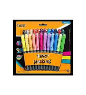 BİC MARKİNG COLOR PERMANENT MARKÖR 24 RENK BLİSTER (961440)(511028) - 2