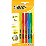 BİC MARKİNG FOSFORLU KALEM SETİ 5 RENK BLİSTER (893133) - BİC