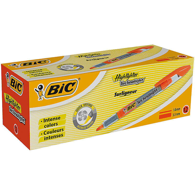 BİC TECHNOLİGHT FOSFORLU KALEM TURUNCU (802308)