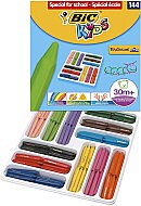 BİC KİDS ELLERİ KİRLETMEYEN PASTEL BOYA SINIF PAKETİ 144LÜ (887833)(8878332) - BİC