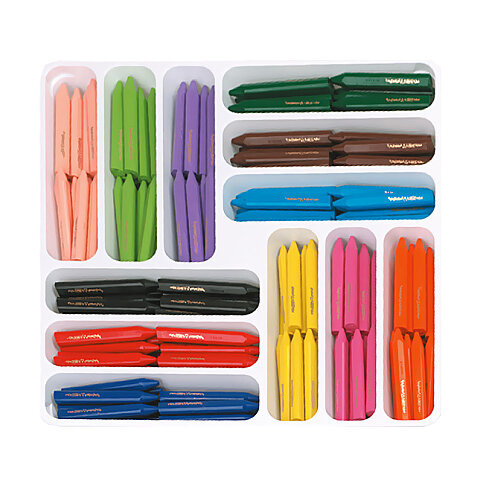 Bic Kids Elleri Kirletmeyen Pastel Boya Sınıf Paketi 144lü (887833)(8878332) - 2
