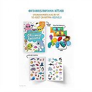 BİGKİDS YAYINLARI OYUN HAMURLU BOYAMA: OKYANUS - BİGKİDS YAYINLARI
