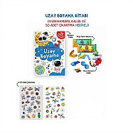 BİGKİDS YAYINLARI OYUN HAMURLU BOYAMA: UZAY - BİGKİDS YAYINLARI
