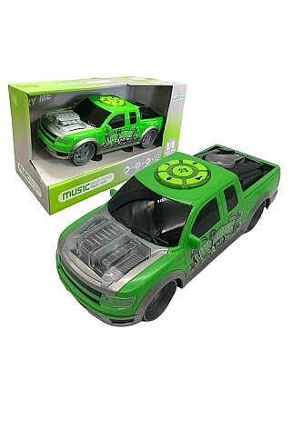 Birlik Dans Eden Işıklı Tarz Pick Up Araba (Wy101Ab) - 1