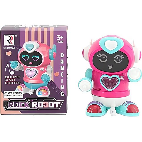 BİRLİK PİLLİ IŞIKLI SESLİ SÜPER ROBOT (ZR156-1) - 1