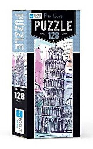 BLUE FOCUS BF212 PUZZLE PİSA TOWER 128 PARÇA - 1