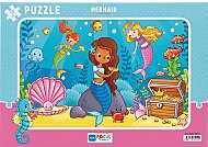 BLUE FOCUS BF244 PUZZLE MERMAİD DENİZ KIZI 30 PARÇA - BLUE FOCUS