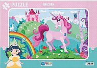 BLUE FOCUS BF245 PUZZLE UNİCORN TEK BOYNUZLU AT 30 PARÇA - BLUE FOCUS