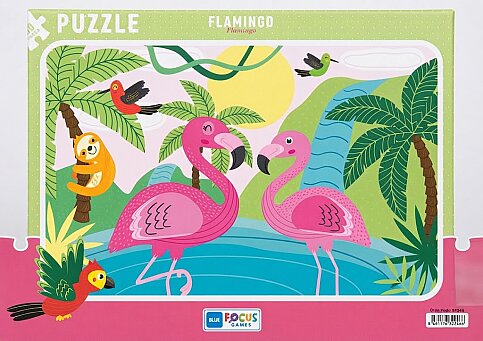 BLUE FOCUS BF246 PUZZLE FLAMİNGO 30 PARÇA - 1