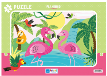 Blue Focus Bf246 Puzzle Flamingo 30 Parça - 1