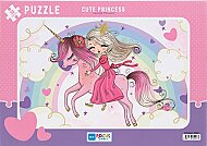 BLUE FOCUS BF247 PUZZLE CUTE PRİNCESS SEVİMLİ PRENSES 30 PARÇA - BLUE FOCUS