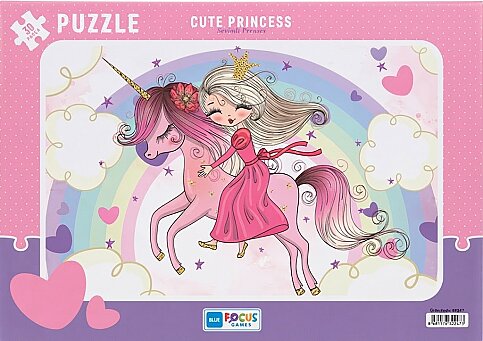 BLUE FOCUS BF247 PUZZLE CUTE PRİNCESS SEVİMLİ PRENSES 30 PARÇA - 1
