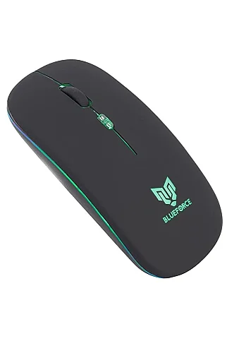 Blueforce Bfm-100Bt Bluetooth Kablosuz Usb Mouse Işıklı Siyah - 1