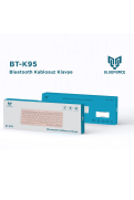 Blueforce Bt-K95 Kablosuz İos Ve Android Uyumlu Klavye Q Pembe - 7