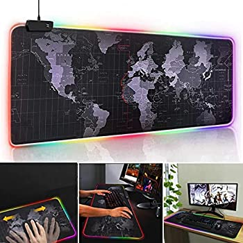 Blueforce Fgd-02 Rgb Ledli Oyuncu Mouse Pad Xl 80X30Cm Dünya Haritalı - 3