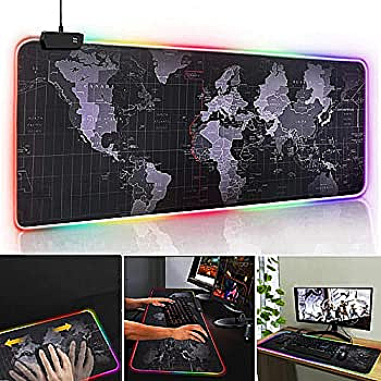 Blueforce Fgd-02 Rgb Ledli Oyuncu Mouse Pad Xl 80x30cm Dünya Haritalı - 2