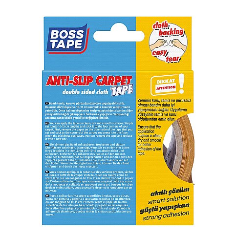 BOSS TAPE 0165 HALI KAYDIRMAZ BANT 50mmx5m (HKB505) - 2