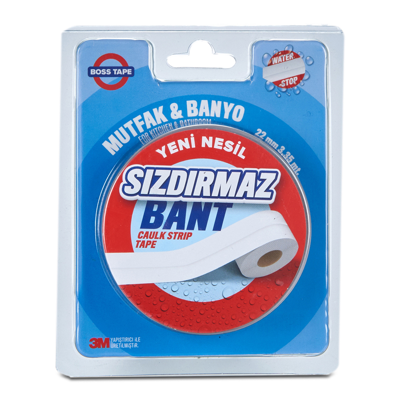 BOSS TAPE 0400 MUTFAK VE BANYO SIZDIRMAZLIK BANDI 22mmx3.35m