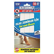 BOSS TAPE 0981 ISLAK ZEMİN MERDİVEN KAYDIRMAZ BANT 19mmx20cm ŞEFFAF - BOSS TAPE