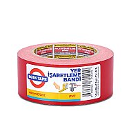 BOSS TAPE 1919 YER İŞARETLEME BANDI 48mmx30m KIRMIZI - BOSS TAPE