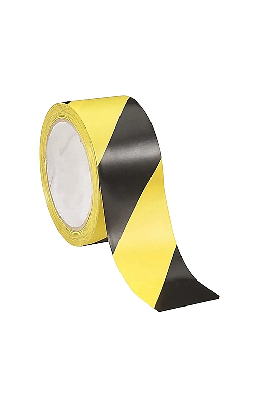 BOSS TAPE 1964 YER İŞARETLEME BANDI 48mmx30m SARI-SİYAH