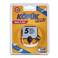 BOSS TAPE 2718 ÇİFT TARAFLI KÖPÜK BANT 19mmx2m (HAFİF AĞIRLIK 5kg) - BOSS TAPE