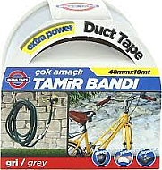 BOSS TAPE 2817 DUCT TAPE TAMİR BANDI 48mmx10m GRİ - BOSS TAPE