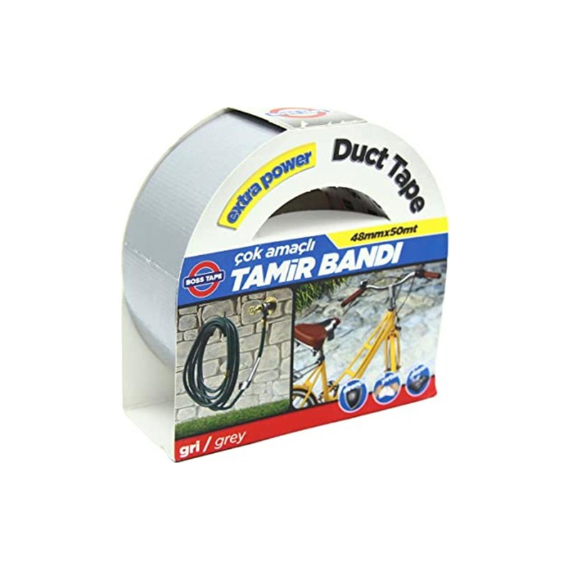 BOSS TAPE 2831 DUCT TAPE TAMİR BANDI 48mmx50m GRİ