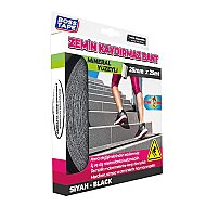 BOSS TAPE 2879 ZEMİN MERDİVEN KAYDIRMAZ BANT 25mmx25m SİYAH - BOSS TAPE (1)