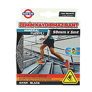 BOSS TAPE 2886 ZEMİN MERDİVEN KAYDIRMAZ BANT 50mmx5m SİYAH - BOSS TAPE