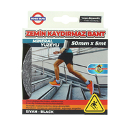 BOSS TAPE 2886 ZEMİN MERDİVEN KAYDIRMAZ BANT 50mmx5m SİYAH - 1