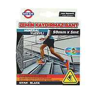 BOSS TAPE 2886 ZEMİN MERDİVEN KAYDIRMAZ BANT 50mmx5m SİYAH - BOSS TAPE