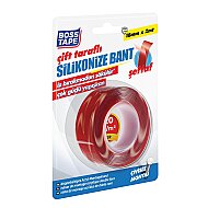 BOSS TAPE 2947 ÇİFT TARAFLI AKRİLİK MONTAJ BANDI 18mmx2m ŞEFFAF - BOSS TAPE (1)