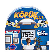 BOSS TAPE 3012 ÇİFT TARAFLI KÖPÜK BANT 48mmx10m (ÇOK KUVVETLİ 15kg) - BOSS TAPE